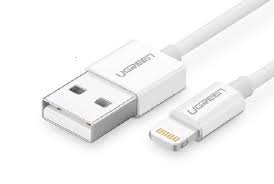 Lighting to USB Cable(ABS case) 0.25M UGREEN US155 GK
